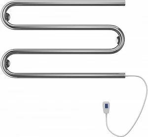 Полотенцесушитель электрический Terminus Trend 25ПСЭ 600*350 м-образный хром