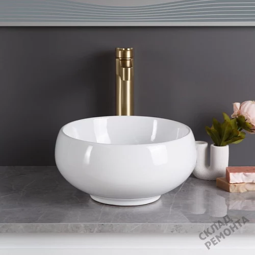 Фото Раковина накладная BelBagno BB1114 31.5 см купить в Екатеринбурге: цена, описание, фото. Интернет-магазин 5