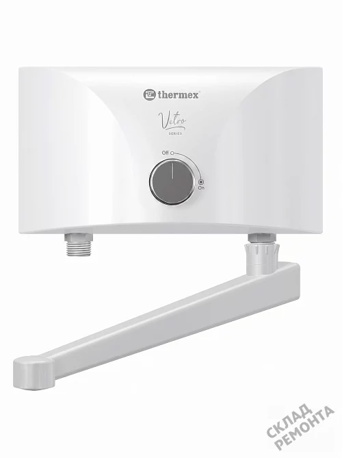 Фото Водонагреватель проточный Thermex Vetro 5500 tap – купить в Екатеринбурге: цена, описание, фото. Интернет-магазин 2