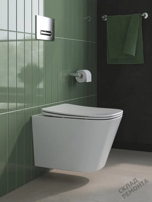 Фото Унитаз подвесной BelBagno Due 2.0 BB7107CHR/SC безободковый купить в Екатеринбурге: цена, описание, фото. Интернет-магазин 1