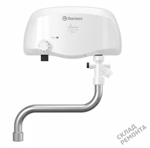 Фото Водонагреватель проточный Thermex Arion 3500 tap – купить в Екатеринбурге: цена, описание, фото. Интернет-магазин 2