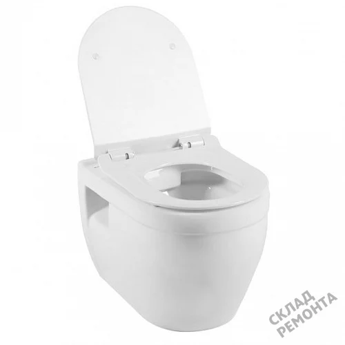Фото Унитаз подвесной Aquanet Glide-W (210772) безободковый купить в Екатеринбурге: цена, описание, фото. Интернет-магазин 3