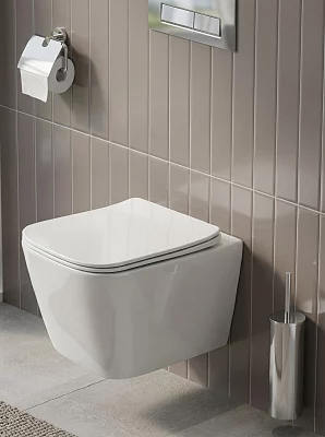 Унитаз подвесной BelBagno Kraft-Top BB7106CH-TOR/SC безободковый