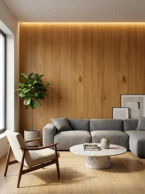 Панель МДФ Убертюре сосна золотистая 0,24*2,7м
