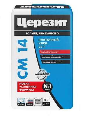 Клей для плитки и керамогранита Церезит CM14