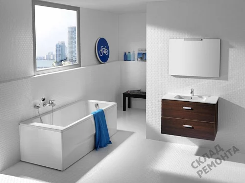 Фото Ванна акриловая Roca Easy ZRU9302904 без гидромассажа 150*70  купить в Екатеринбурге: цена, описание, фото. Интернет-магазин 2