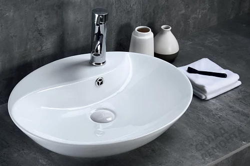 Фото Раковина накладная BelBagno BB1370 55.5 см купить в Екатеринбурге: цена, описание, фото. Интернет-магазин 4