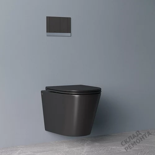 Фото Унитаз подвесной Iddis Калипсо CALR3BMi25 безободковый купить в Екатеринбурге: цена, описание, фото. Интернет-магазин 3