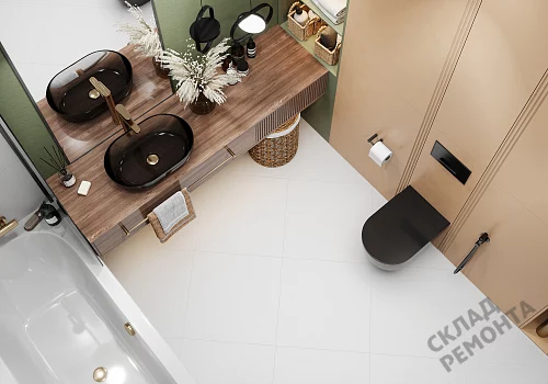 Фото Керамогранит матовый Alma Ceramica Твин GFU04WIN00R белый 600*600*9 – купить в Екатеринбурге: цена, описание, фото. Интернет-магазин 2
