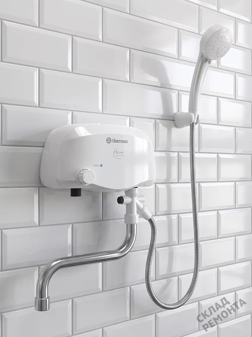 Фото Водонагреватель проточный Thermex Arion 3500 combi – купить в Екатеринбурге: цена, описание, фото. Интернет-магазин 1