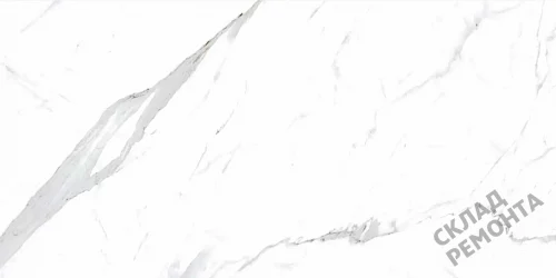 Фото Керамогранит матовый Steppe Ceramics Statuario White белый 600*1200*10 – купить в Екатеринбурге: цена, описание, фото. Интернет-магазин 2