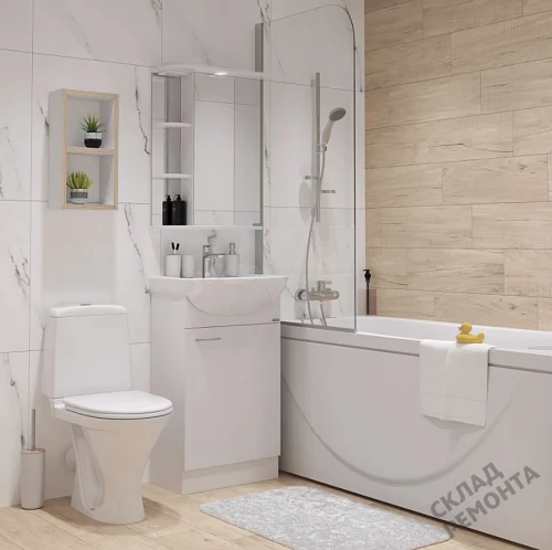 Фото Унитаз компакт напольный Sanita Аттика стандарт купить в Екатеринбурге: цена, описание, фото. Интернет-магазин 3