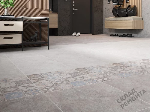 Фото Керамогранит матовый Lasselsberger Македония 6246-0058 серый 450*450*8 – купить в Екатеринбурге: цена, описание, фото. Интернет-магазин 3