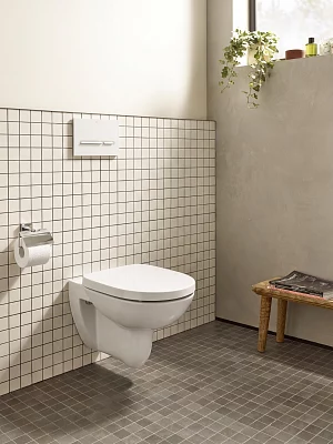 Унитаз с инсталляцией комплект без кнопки Roca Set 2.3 (One ZRU9307708+346998000) безободковый